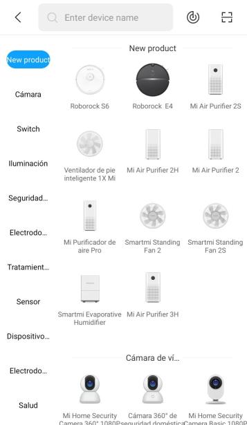 Productos Xiaomi Home